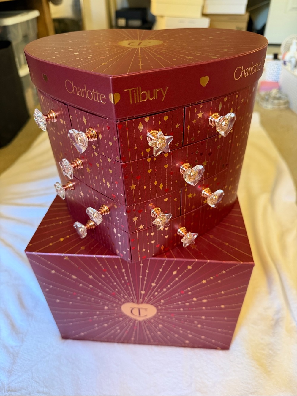 Limited Edition Charlotte Tilbury advent treasure box